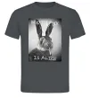 Мужская футболка Who is Alice? Графит фото
