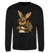 Свитшот Steampunk rabbit Черный фото