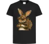 Дитяча футболка Steampunk rabbit Чорний фото