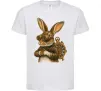 Дитяча футболка Steampunk rabbit Білий фото