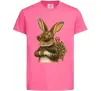 Дитяча футболка Steampunk rabbit Яскраво-рожевий фото