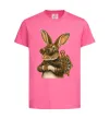 Детская футболка Steampunk rabbit Ярко-розовый фото