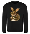 Свитшот Steampunk rabbit Черный фото