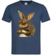 Мужская футболка Steampunk rabbit Темно-синий Мужская футболка Steampunk rabbit Темно-синий фото