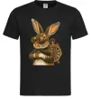 Мужская футболка Steampunk rabbit Черный Мужская футболка Steampunk rabbit Черный фото