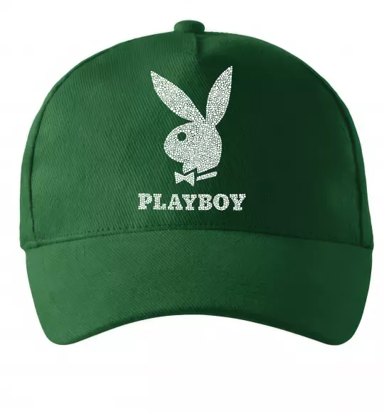Кепка Playboy dots Темно-зеленый фото