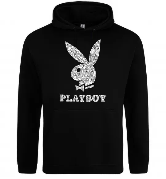 Жіноча толстовка (худі) Playboy dots Чорний фото