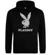 Жіноча толстовка (худі) Playboy dots Чорний фото