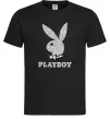 Мужская футболка Playboy dots Черный фото