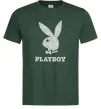 Мужская футболка Playboy dots Темно-зеленый фото