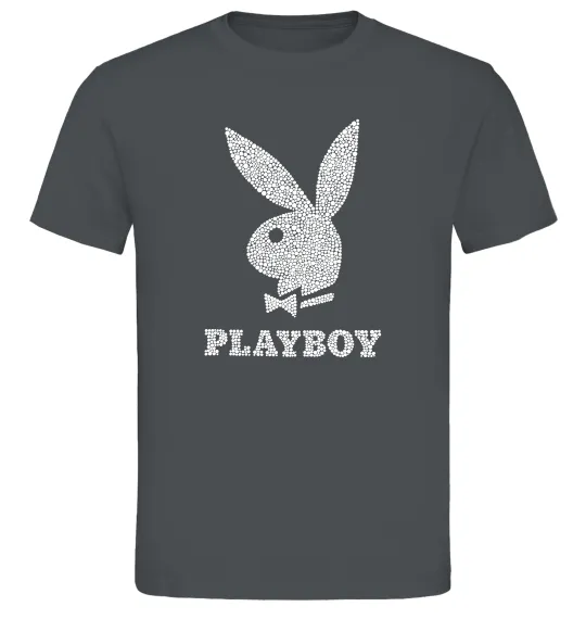 Мужская футболка Playboy dots Графит фото