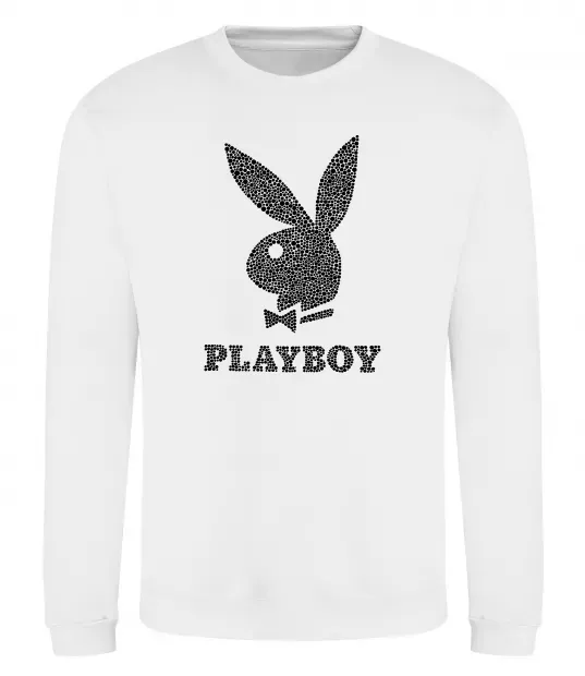 Свитшот Playboy dots Белый фото