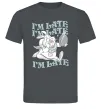Мужская футболка I`m late Графит Мужская футболка I`m late Графит фото