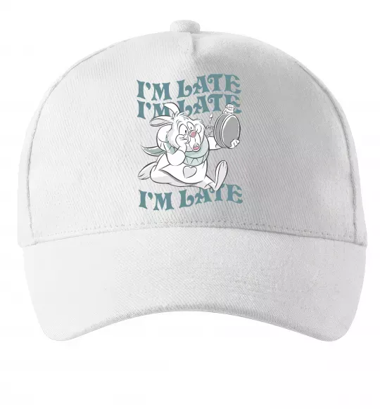 Кепка I`m late Белый фото