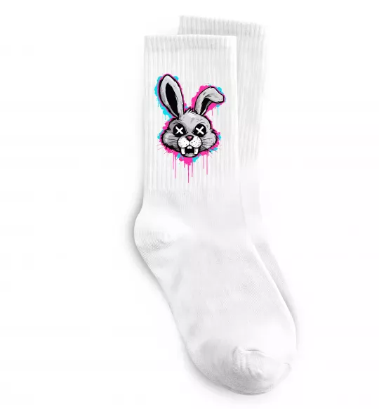 Носки Graffity hare Белый фото