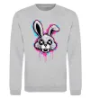 Світшот Graffity hare Сірий меланж фото