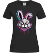 Жіноча футболка Graffity hare Чорний фото