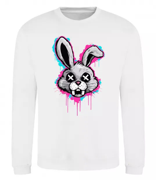 Свитшот Graffity hare Белый фото