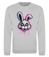 Свитшот Graffity hare Серый меланж фото