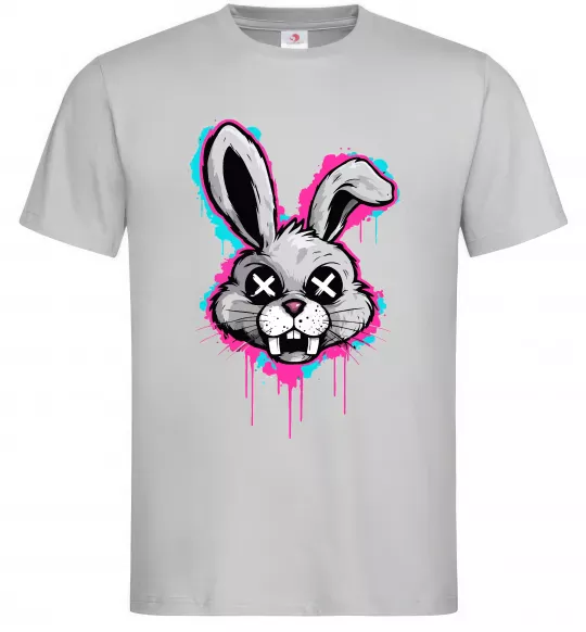 Мужская футболка Graffity hare Серый фото