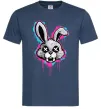 Мужская футболка Graffity hare Темно-синий фото