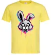 Мужская футболка Graffity hare Лимонный фото