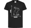 Детская футболка Duck or rabbit Черный фото