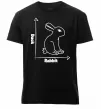 Чоловіча преміум футболка Duck or rabbit Чорний фото