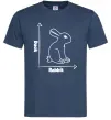 Мужская футболка Duck or rabbit Темно-синий фото