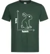 Мужская футболка Duck or rabbit Темно-зеленый фото