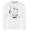Світшот Duck or rabbit Білий фото