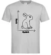 Мужская футболка Duck or rabbit Серый фото