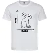 Мужская футболка Duck or rabbit Белый фото
