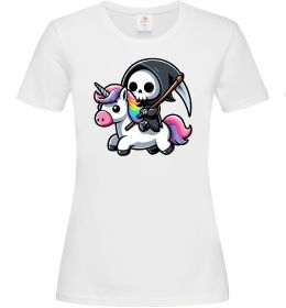 Женская футболка Вершник на єдинорозі