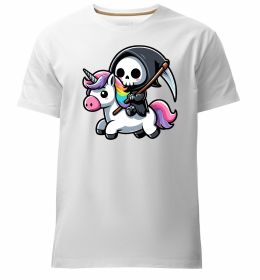 Чоловіча преміум футболка Вершник на єдинорозі