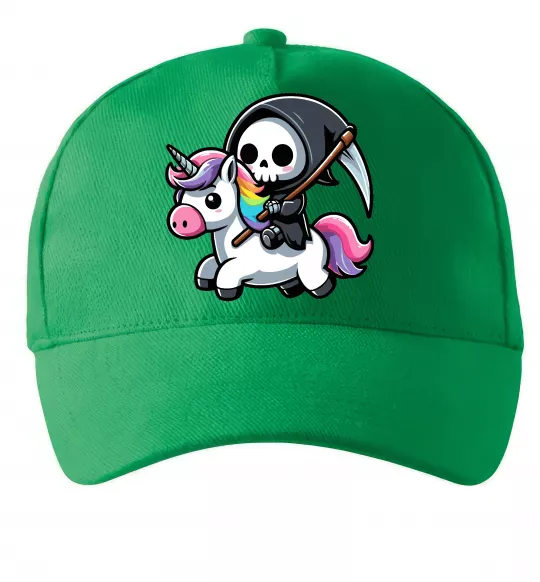 Кепка Вершник на єдинорозі Зелений фото