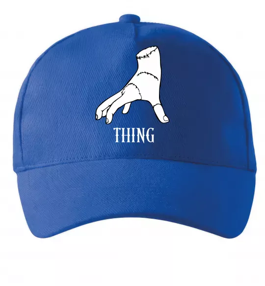 Кепка Wednesday thing Ярко-синий фото