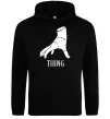 Женская толстовка (худи) Wednesday thing Черный фото