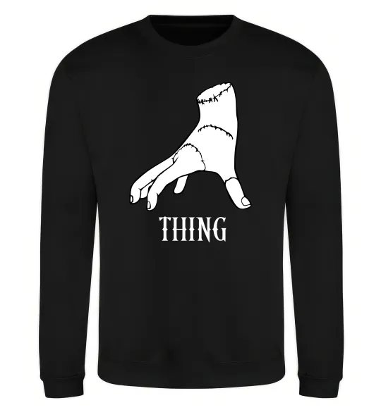 Свитшот Wednesday thing Черный фото