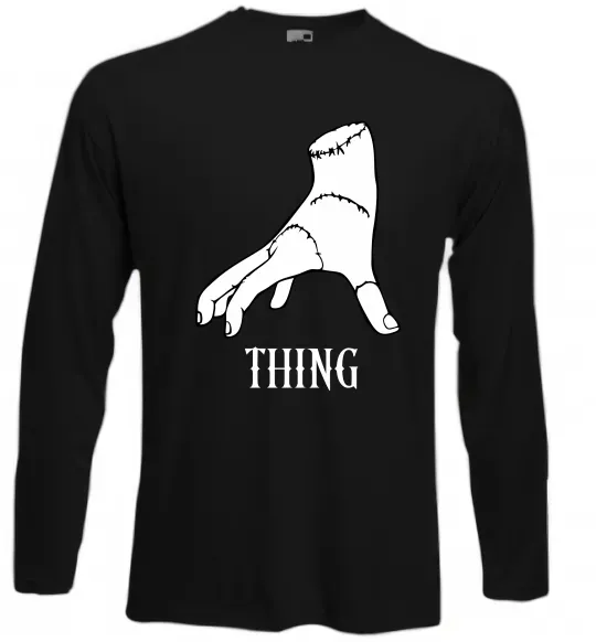 Лонгслів Wednesday thing Чорний фото