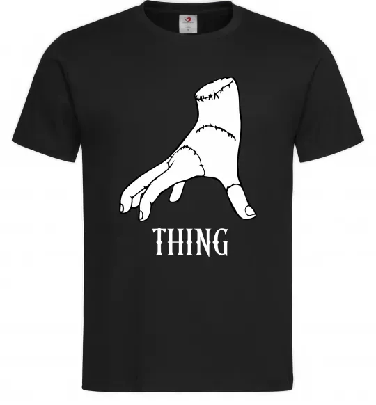 Чоловіча футболка Wednesday thing Чорний фото