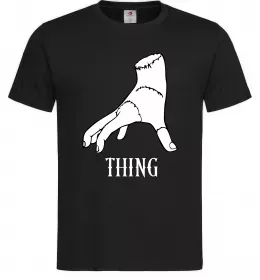 Чоловіча футболка Wednesday thing Чорний фото