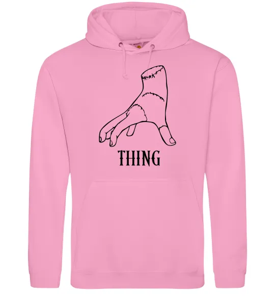 Чоловіча толстовка (худі) Wednesday thing Рожевий фото