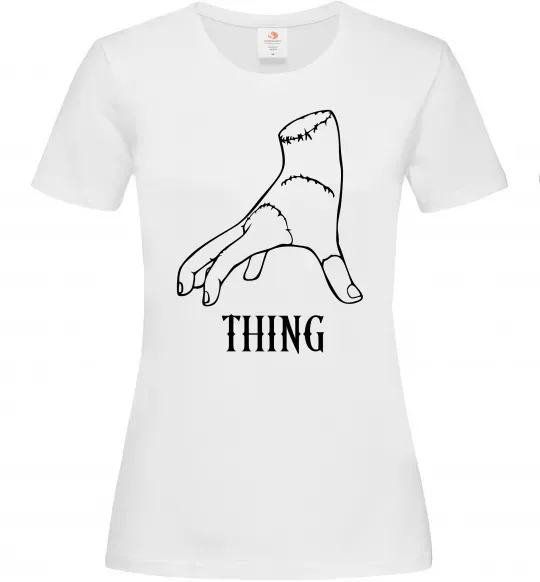 Женская футболка Wednesday thing Белый фото