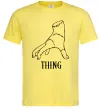 Чоловіча футболка Wednesday thing Лимонний Чоловіча футболка Wednesday thing Лимонний фото