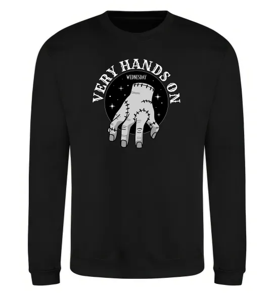 Свитшот Very hands on Черный фото