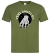 Мужская футболка Very hands on Оливковый фото