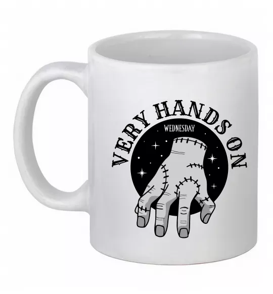 Чашка керамическая Very hands on Белый фото