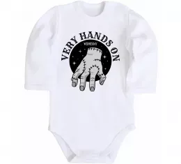Детский боди Very hands on Белый фото