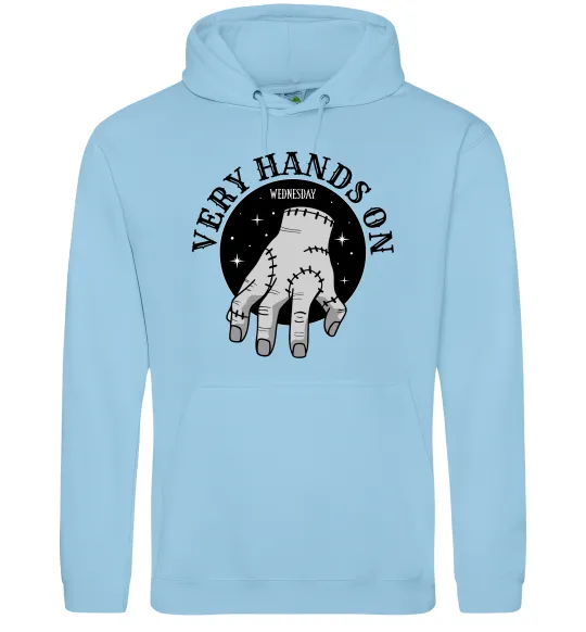 Жіноча толстовка (худі) Very hands on Блакитний фото